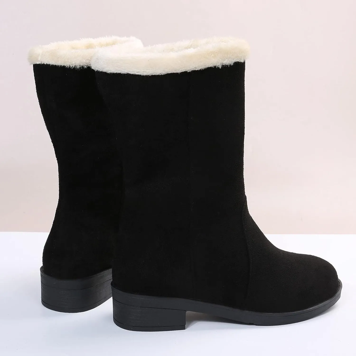 Snow Boot for Women Size 6 Snowboard Boots Womens 9.5 White Warm Winter Boots Women Wide Extra Wide Calf Winter Boots for Women Botas Para Nieve Mujer