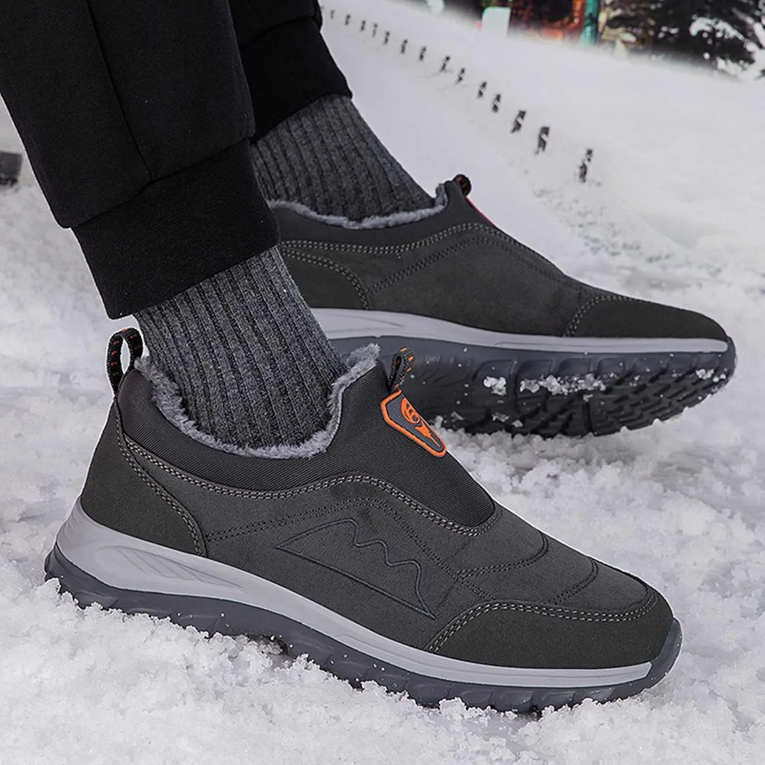Snow Boots for Women Cute Size 11 Ankle Snow Boots Size 9 Wide for Women Winter Waterproof Booties Women Ankle Boots Womens Duck Boots Waterproof Size 11 Botas Invierno Mujer Negras