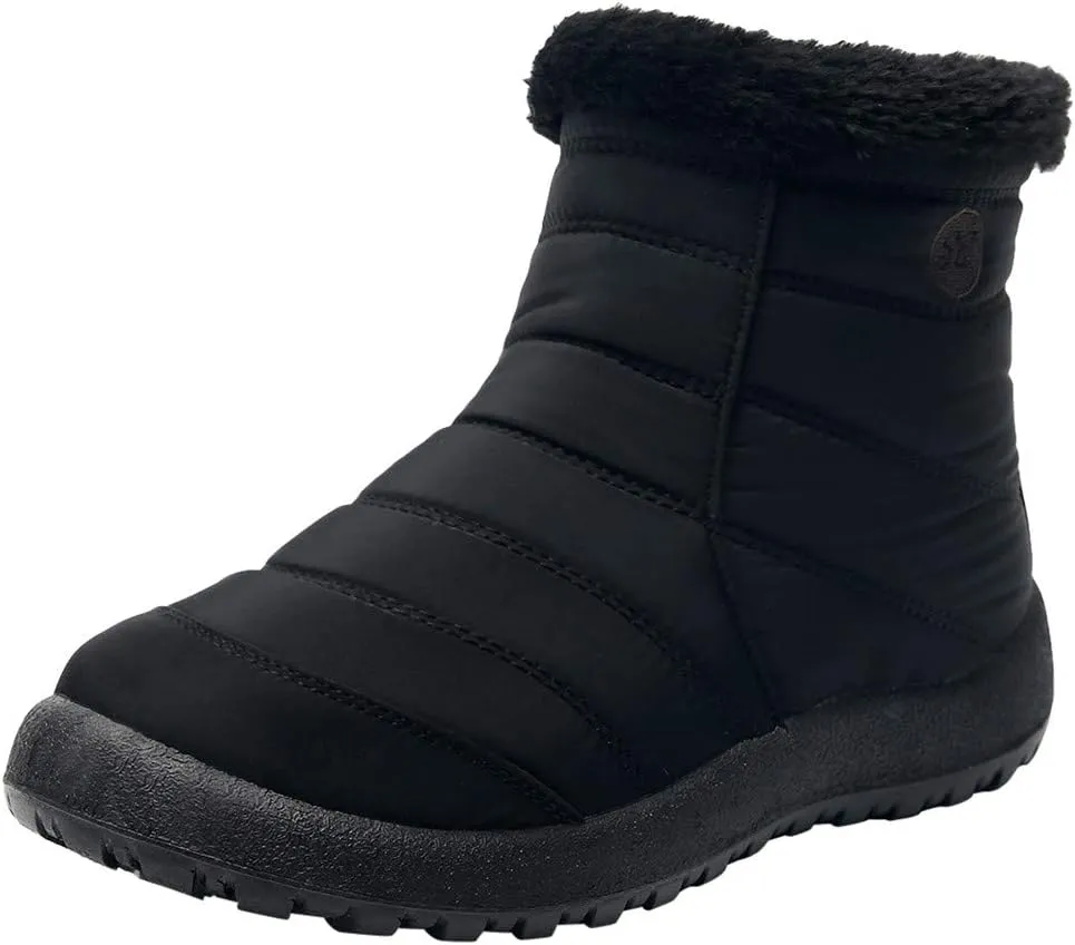 Snow Boots for Women Wide Botas Para El Fro De Mujer Faux Fur Boots Winter Boots for Women Brown Winter Boots for Women Leather Deals of The Day
