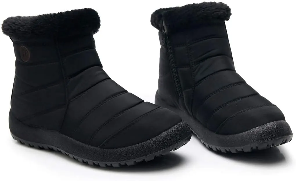 Snow Boots for Women Wide Botas Para El Fro De Mujer Faux Fur Boots Winter Boots for Women Brown Winter Boots for Women Leather Deals of The Day