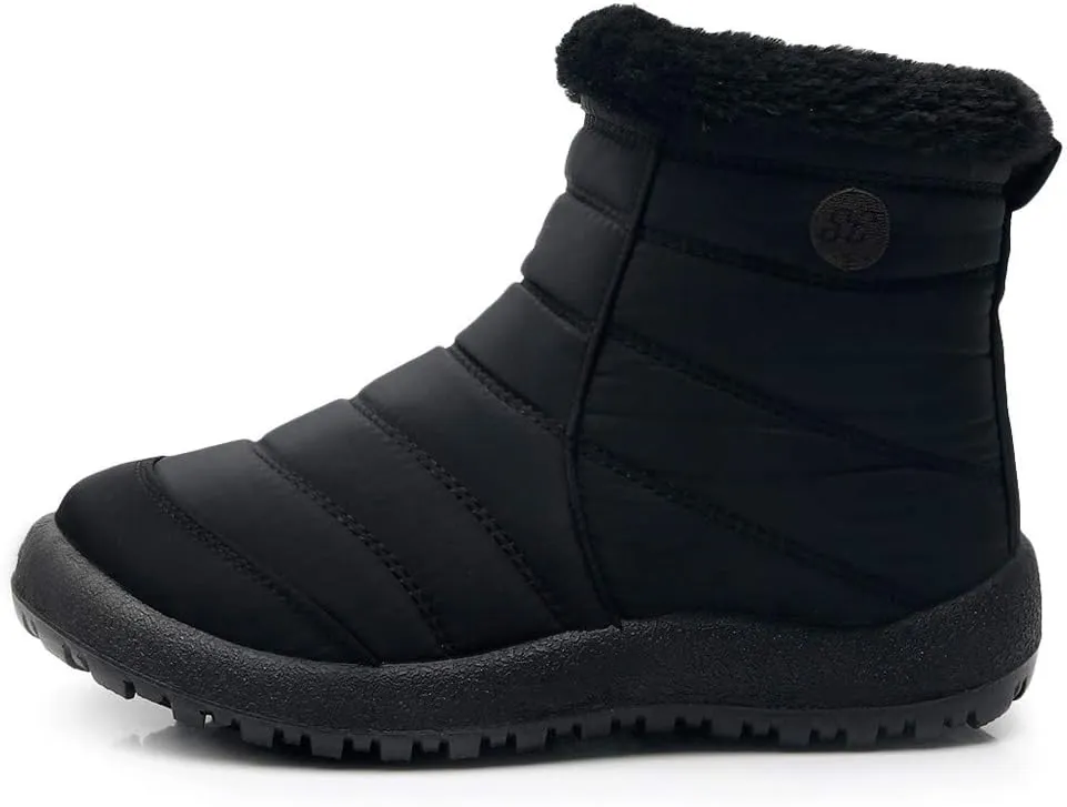 Snow Boots for Women Wide Botas Para El Fro De Mujer Faux Fur Boots Winter Boots for Women Brown Winter Boots for Women Leather Deals of The Day
