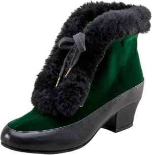 Snow Boots for Women Winter Boots 2024 Large Size Lace-Up Fuzzy Boots Warm Cotton Boots Cotton Shoes Snow Boots