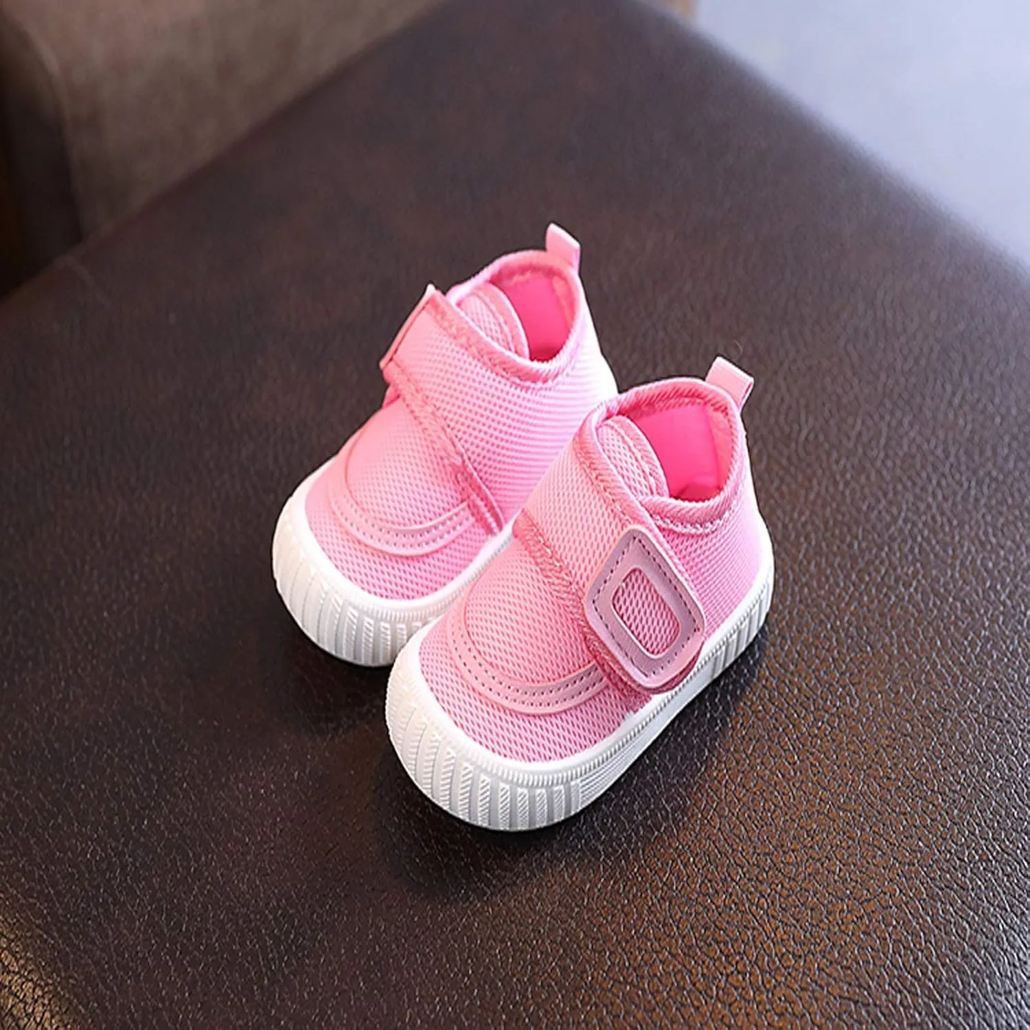 Socks First Walking Baby Mesh Flying Shoes Toddler Color Baby Shoes Loafers Sports Solid Boy Boots Size 5