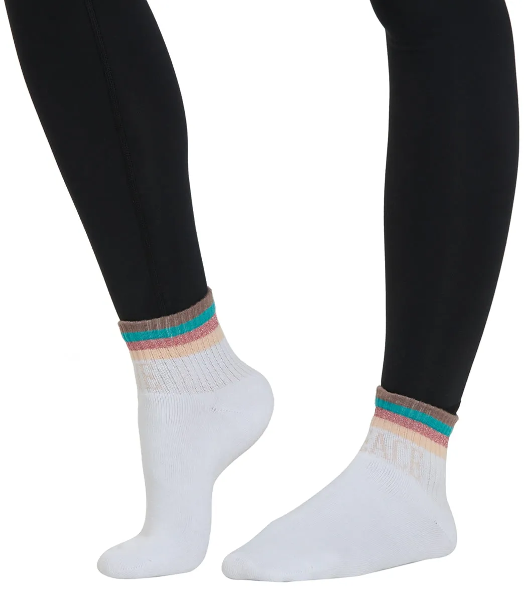 Spiritual Gangster Peace Love Ankle Sock