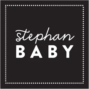 Stephan Baby Girls Modern Canvas Slip-On Baby Shoes, White, 6 Months Infant