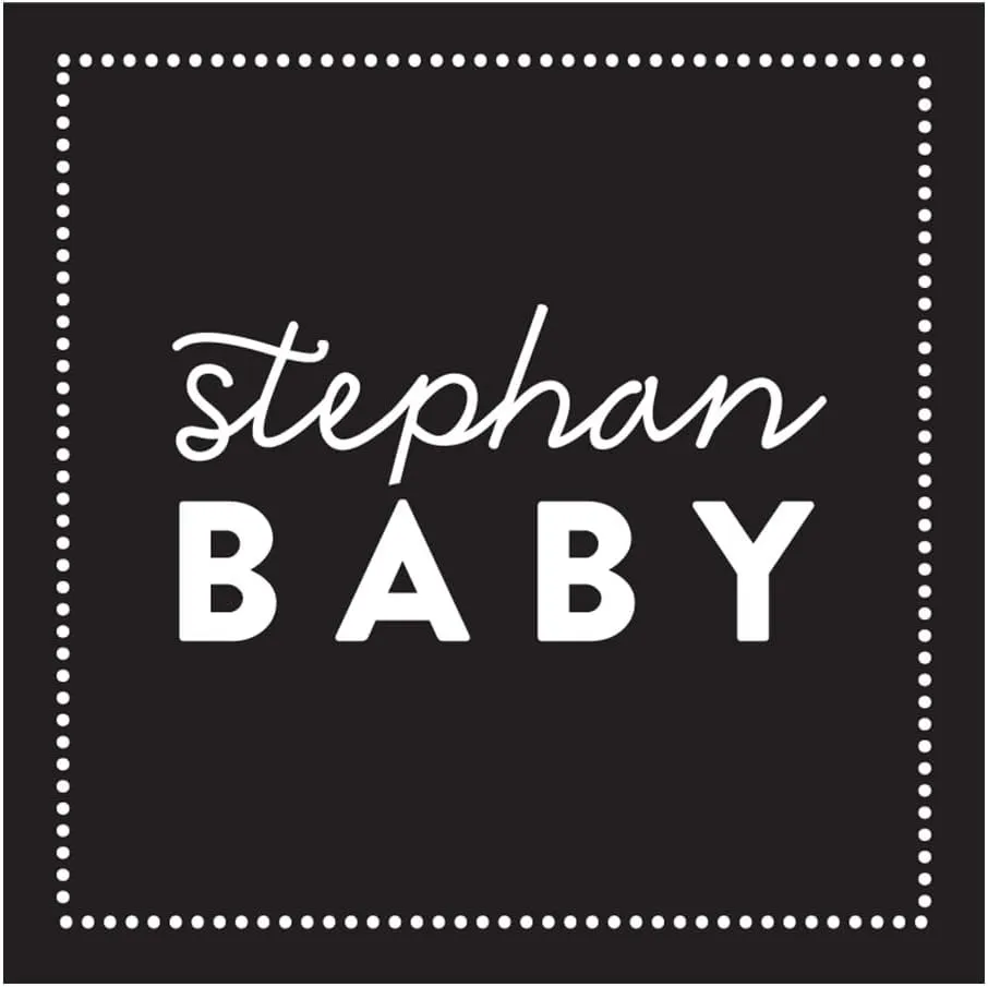 Stephan Baby Girls Modern Canvas Slip-On Baby Shoes, White, 6 Months Infant