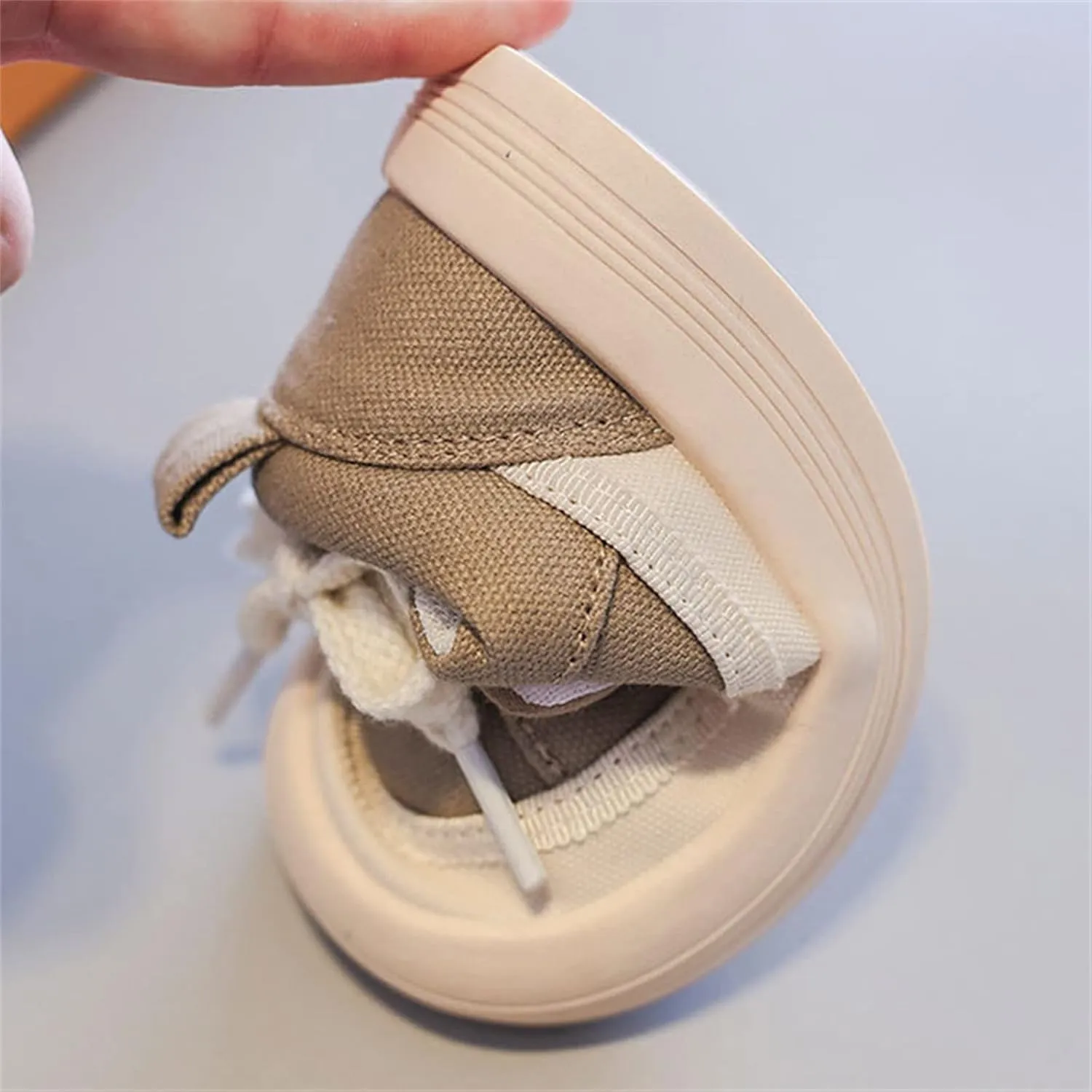 Toddler Baby Boys Lace Sneakers Flat Non Slip Lightweight Sport Shoes Outdoor Running First Walking Shoes for Kids