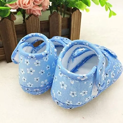 Toddler Canvas Slip on Shoes Baby Kids Bowknot Printing Shoes Cloth Baby Shoes Shoes Girls