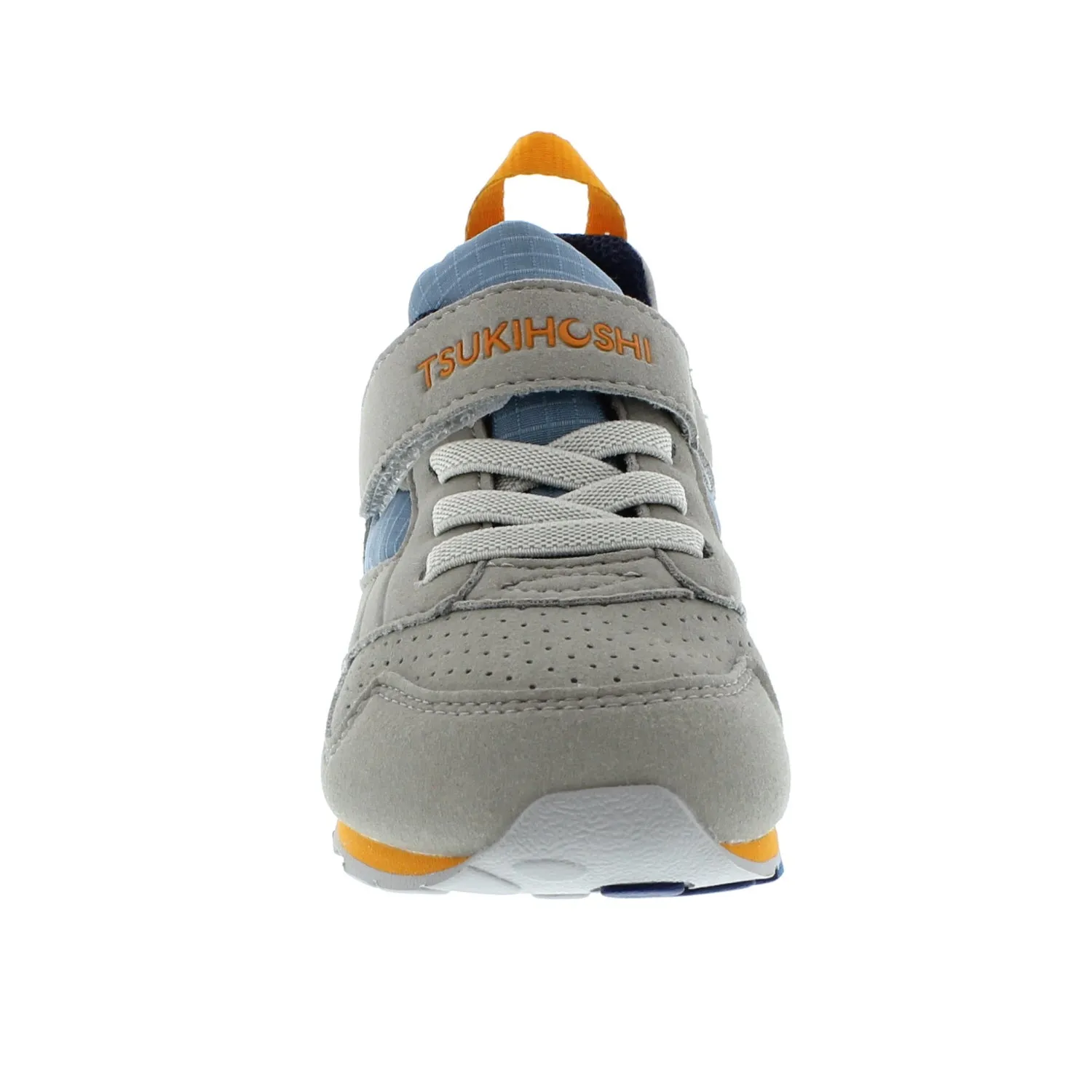 Tsukihoshi Racer | Gray/Sea Kids Sneakers