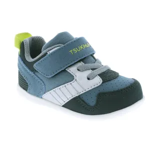 Tsukihoshi Racer | Sea/Lime Toddler Sneakers