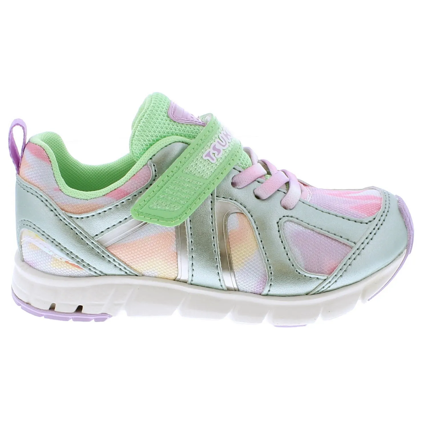 Tsukihoshi Rainbow | Apple/Purple Kids Sneakers