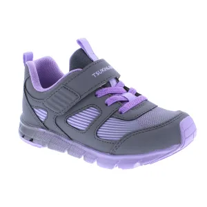 Tsukihoshi Streak | Ash/Purple Kids Sneakers