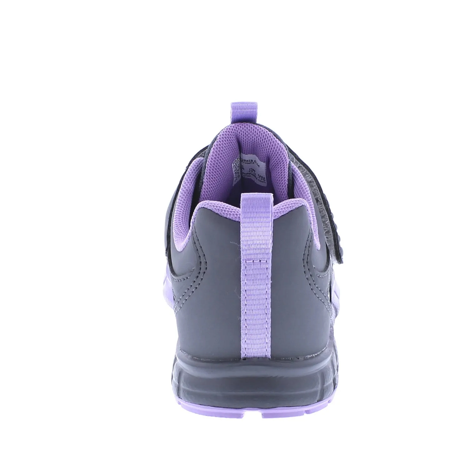 Tsukihoshi Streak | Ash/Purple Kids Sneakers