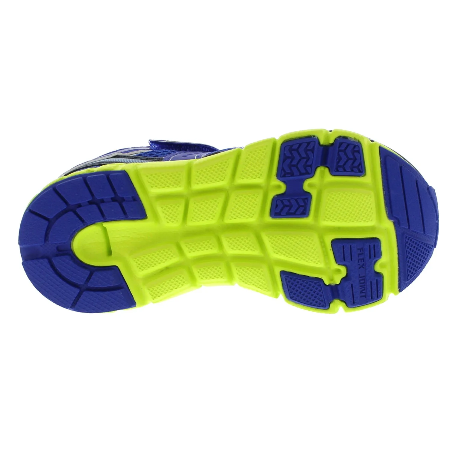Tsukihoshi Velocity | Blue/Lime Youth Sneakers