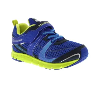 Tsukihoshi Velocity | Blue/Lime Youth Sneakers