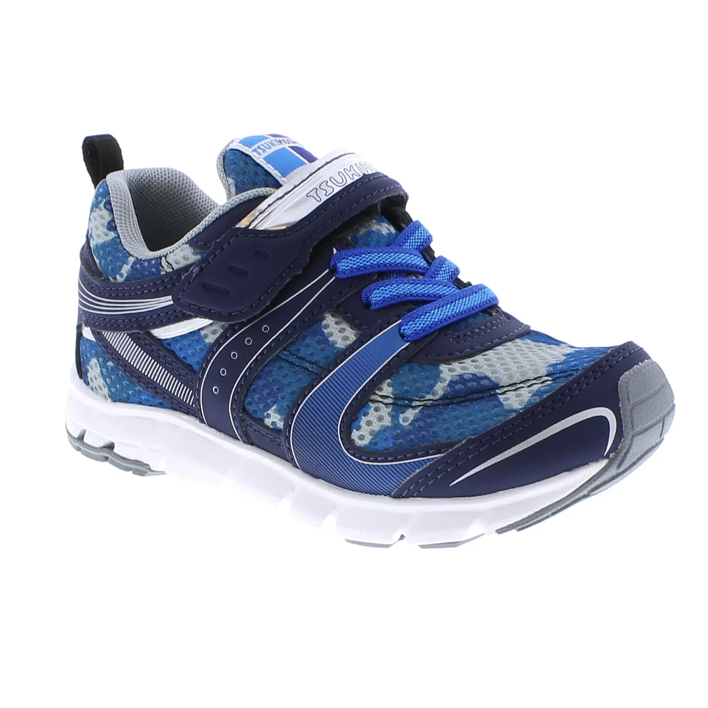 Tsukihoshi Velocity | Navy/Camo Youth Sneakers