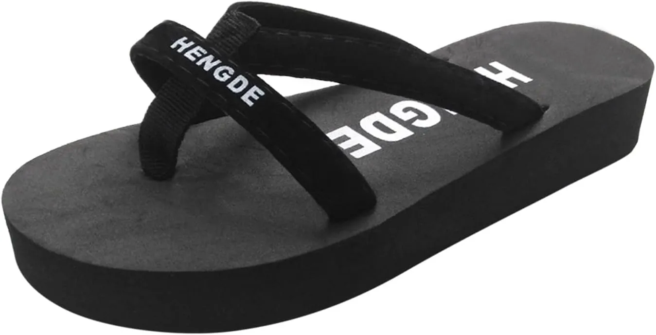 Walking Flip Flops Women Summer Non Slip Shoes Wedges Slippes Woman Outdoor Beach Slippers Sandals Casual Slippers