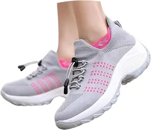 Walking Shoes Women 2025 Womens Running Shoe Lightweight Tennis Walk Shoe Mesh Breathable Gym Work Fashion Sneaker Athletic Comfortable Casual Shoes