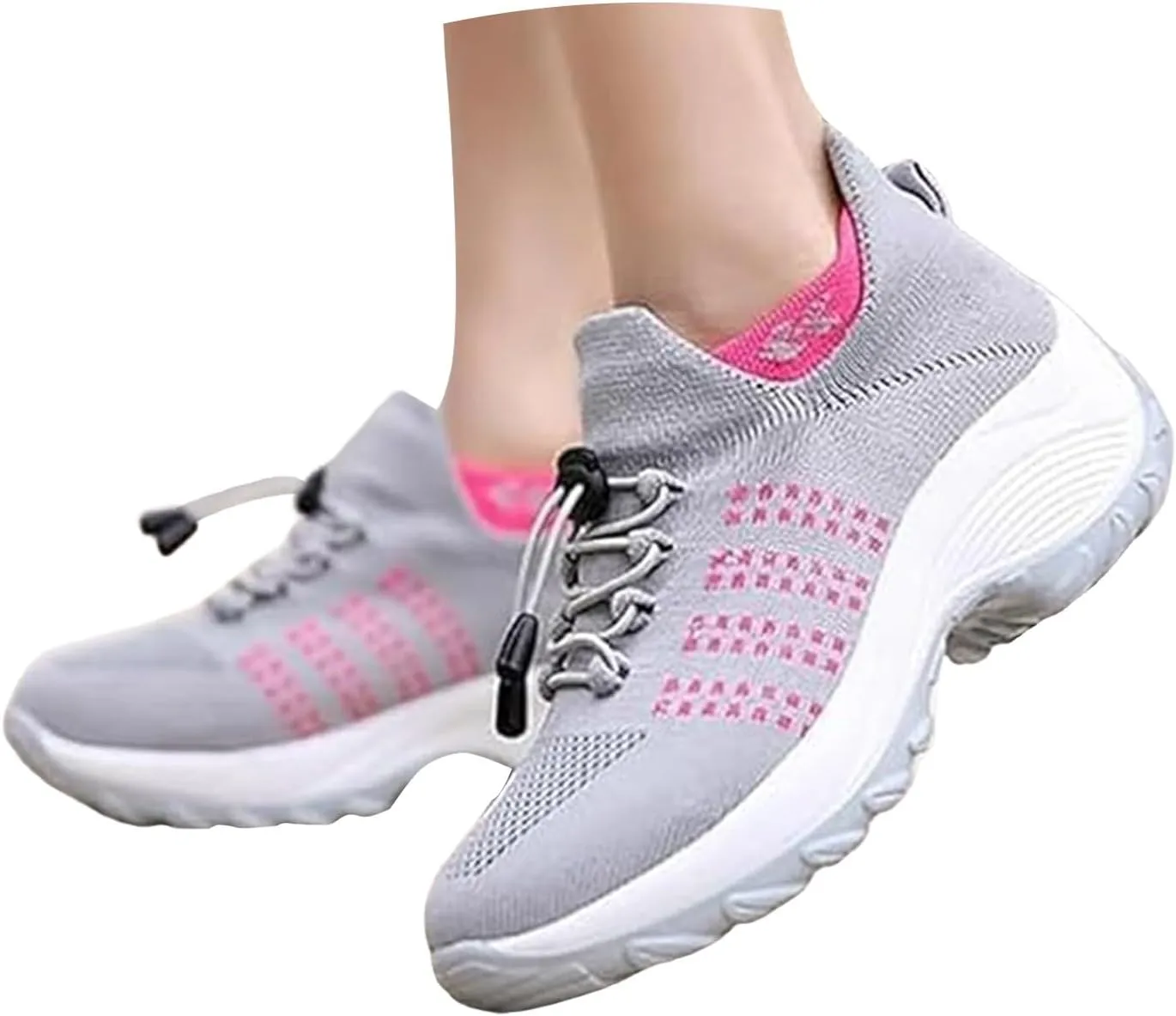 Walking Shoes Women 2025 Womens Running Shoe Lightweight Tennis Walk Shoe Mesh Breathable Gym Work Fashion Sneaker Athletic Comfortable Casual Shoes