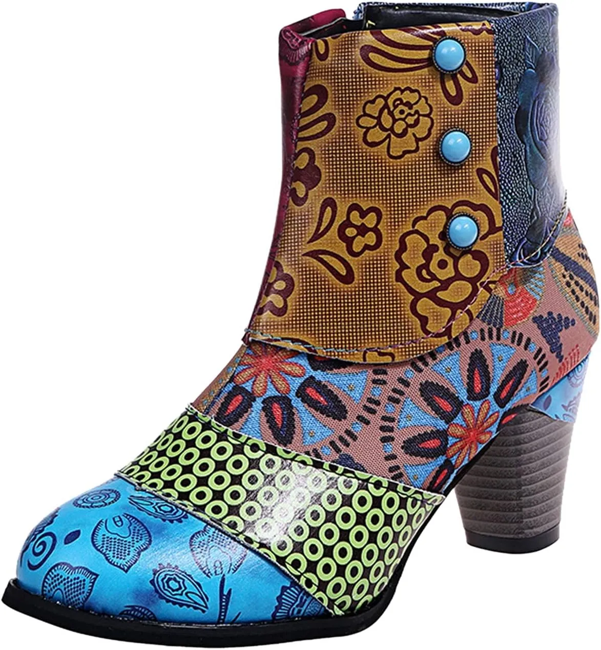 Wedge Ankle Boots Womens Western Booties Pointed Toe Ankle Boots Womens Heel Booties Women'S Ankle Boots & Booties Rhinestone Womens Booties Shoes Extra Wide Width