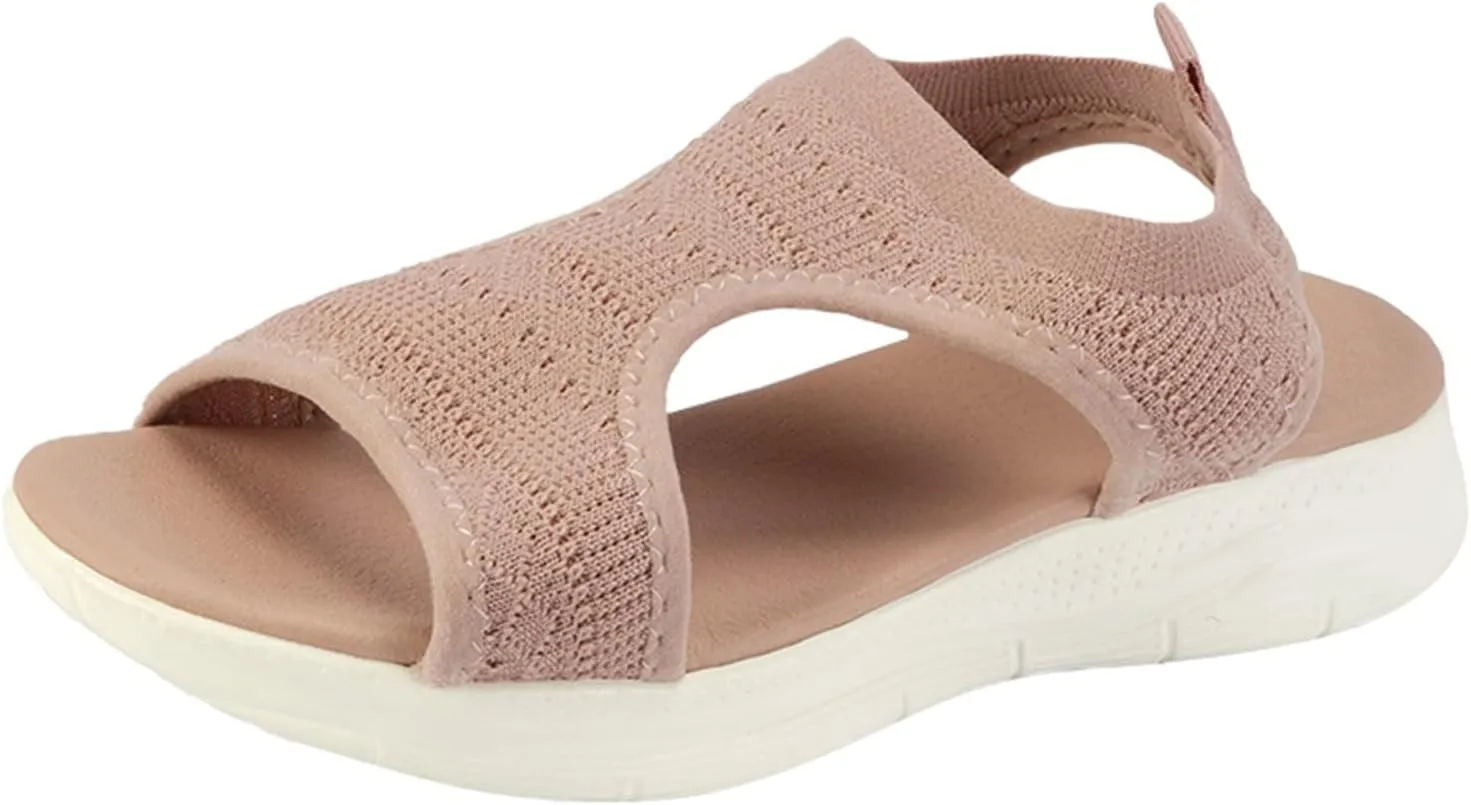 Wedge Sandals for Women Dressy 2025 Summer Casual Comfortable Walking Sandals Vacation Travel Beach Shoes