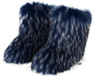 Winter Boots for Women Waterproof Snow Boot Size 8 Women Woman Winter Boots Ladies Waterproof Winter Boots Wide Botas De Frio Para Mujer Elegantes Con MoOs