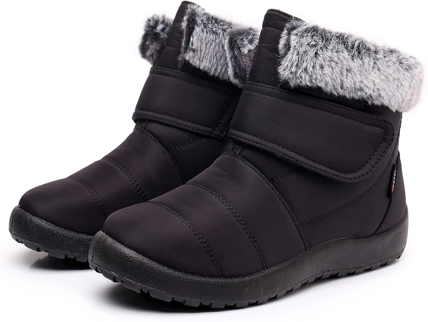 Winter Boots for Women Wide Width Light Weight Women's Winter Snow Boots Waterproof Snow Boots for Women Wide Feet Wide Snow Boots for Women with Zipper Botas Para El FrO De Dama