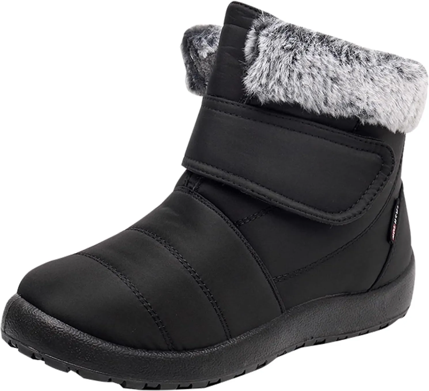 Winter Boots for Women Wide Width Light Weight Women's Winter Snow Boots Waterproof Snow Boots for Women Wide Feet Wide Snow Boots for Women with Zipper Botas Para El FrO De Dama