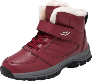 Women Snow Boots Winter Shoes Women Waterproof Snow Boots Size 7 Women's Winter Fur Lined Ankle Boots Waterproof Winter Boots for Women Waterproof Heels Botas De Invierno Modernas Para Mujer