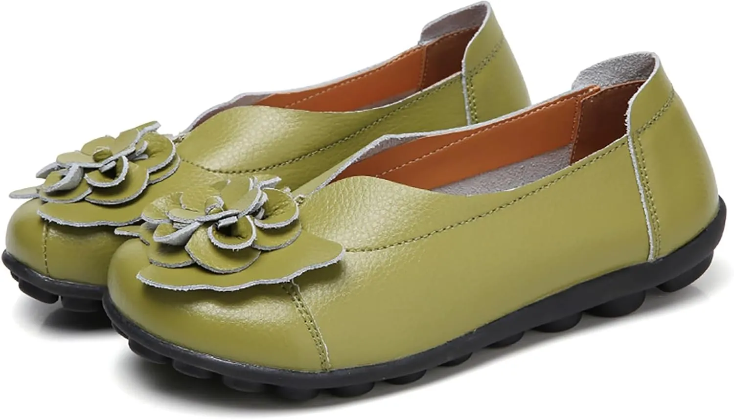 Womens Comfortable Loafers Lightweight Soft Sole Moccasins Shoes Summer Casual Slip on Flat Round Toe Driving Flats Boat Shoes