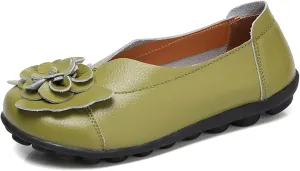 Womens Comfortable Loafers Lightweight Soft Sole Moccasins Shoes Summer Casual Slip on Flat Round Toe Driving Flats Boat Shoes