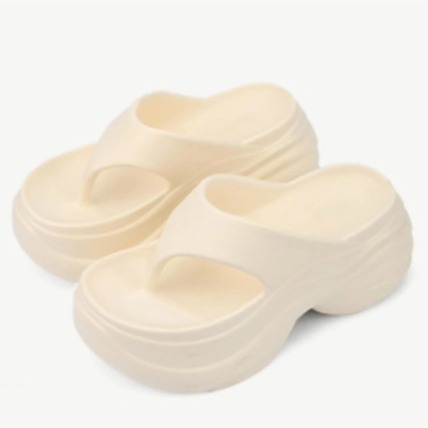 Women's Flat Sandals Arch Support Orthopedic Comfortable Soft Cushion Summer T-Strap Walking Thong Sandals