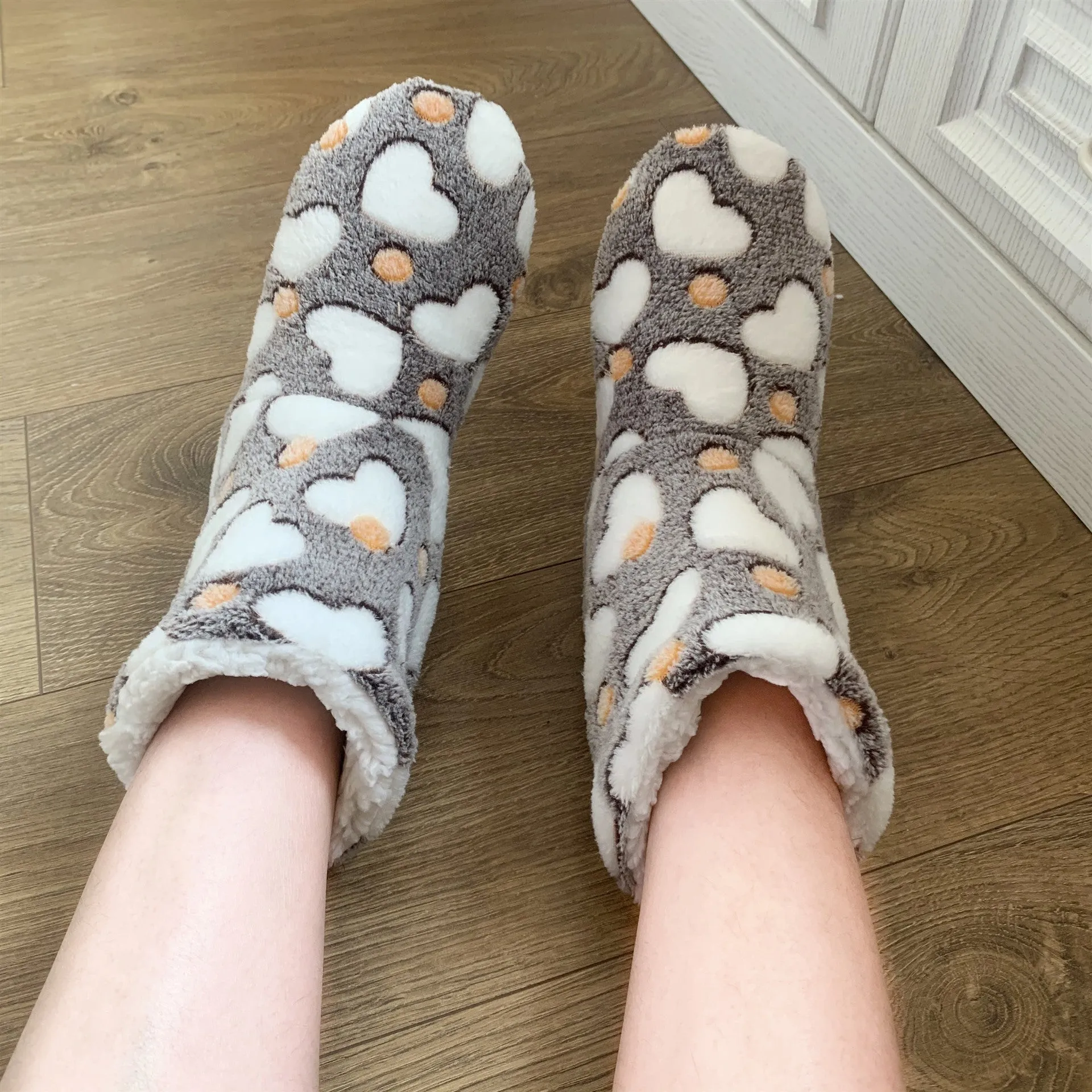 Women's Fuzzy Boot Slippers