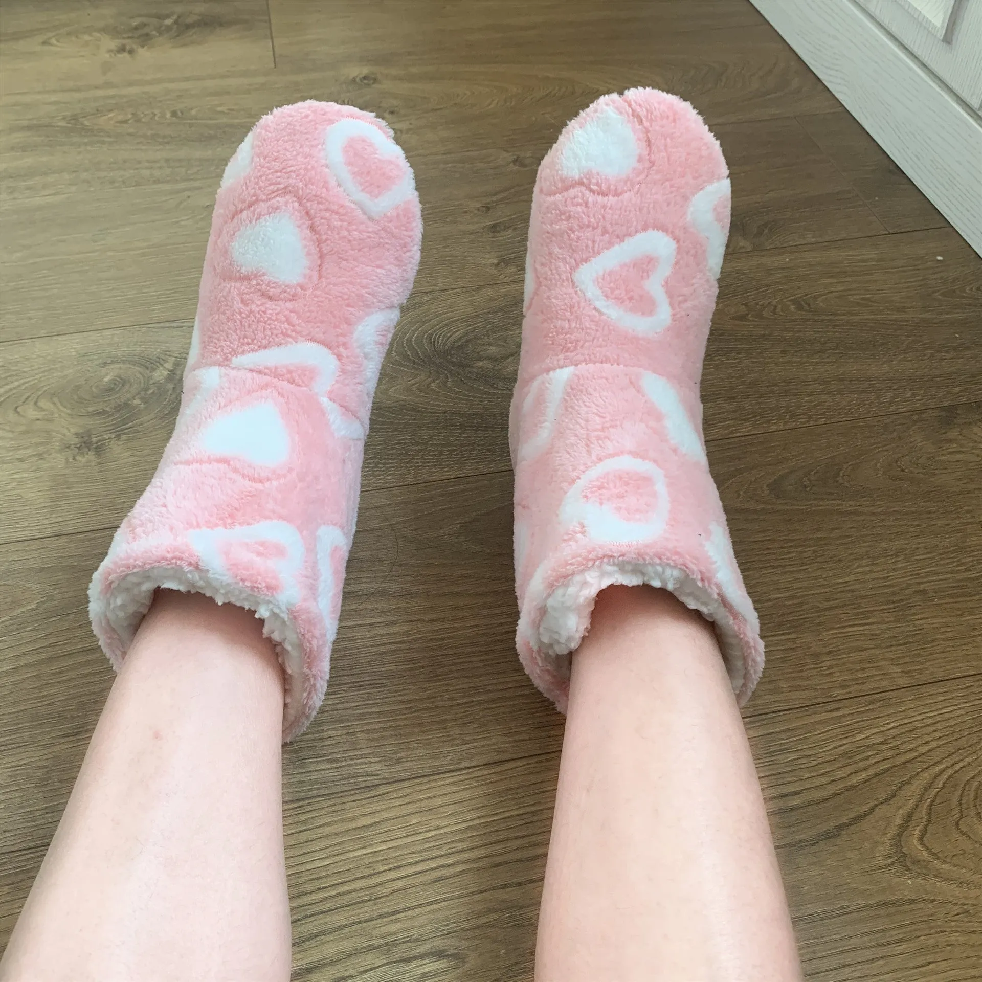 Women's Fuzzy Boot Slippers