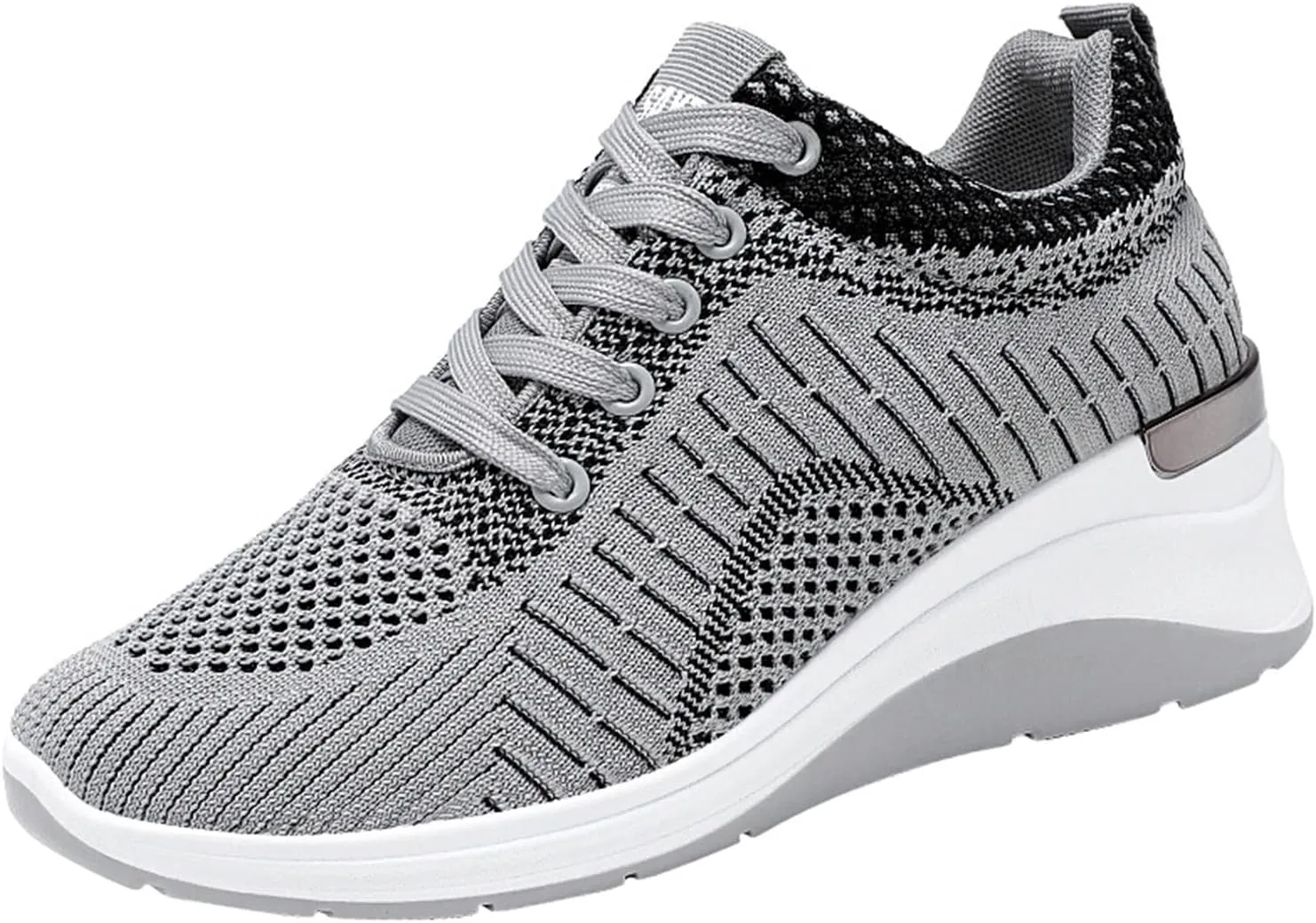 Women's Running Shoes Lightweight Breathable Wedge Walking Sneakers Non Slip Tennis Workout Athletic Shoes