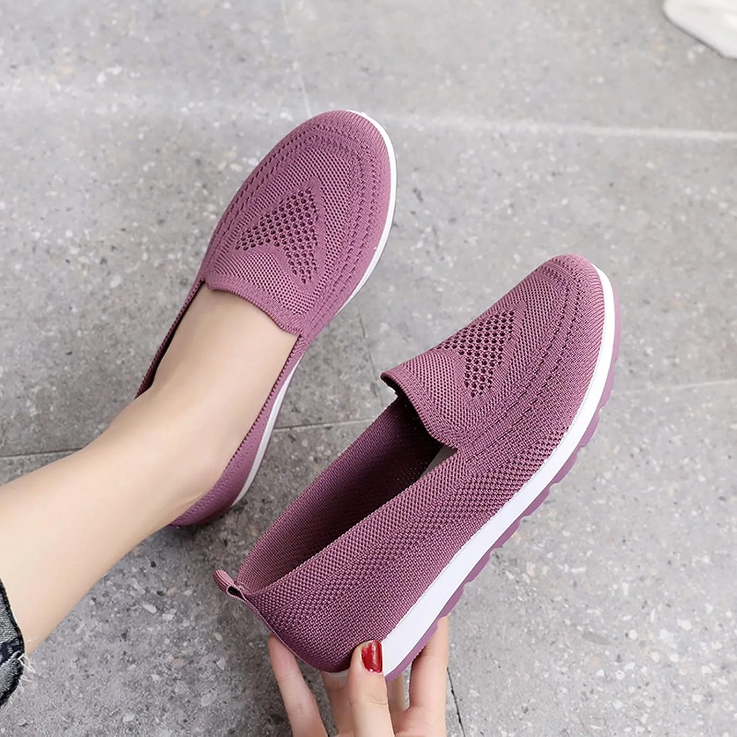 Womens Shoes 7.5 Wide Width Sneakers Slip On Sneakers Women Arch Support Wide Shoes for Women Sneakers Womens Light Weight Walking Sneakers Size 10 Wide Zapatos Das OrtopDicos para Mujeres