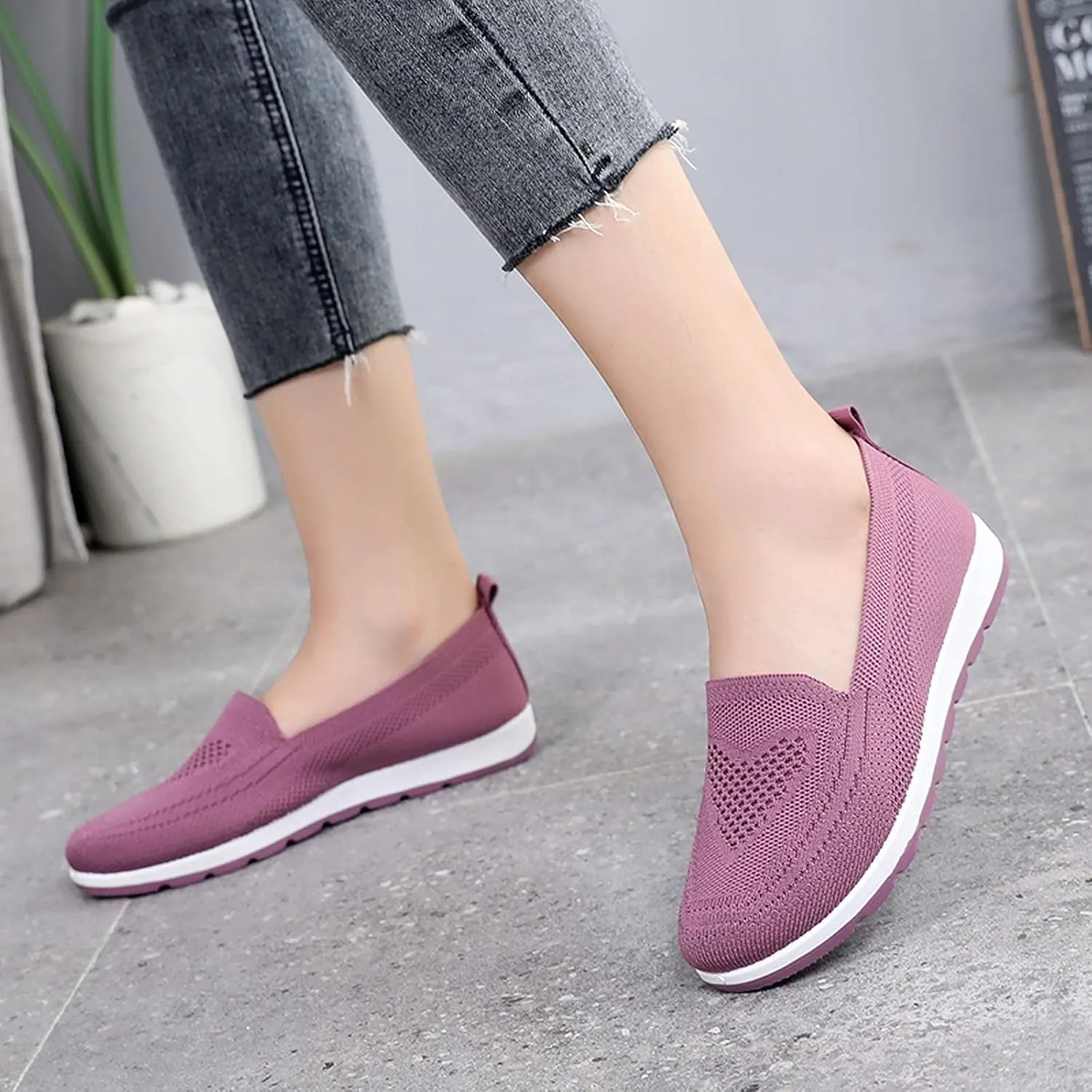 Womens Shoes 7.5 Wide Width Sneakers Slip On Sneakers Women Arch Support Wide Shoes for Women Sneakers Womens Light Weight Walking Sneakers Size 10 Wide Zapatos Das OrtopDicos para Mujeres