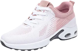 Womens Sneakers Air Cushion Orthopedic Mesh Breathable Gym Work Non Slip Walking Sports Wide Width Toe Box Shoes