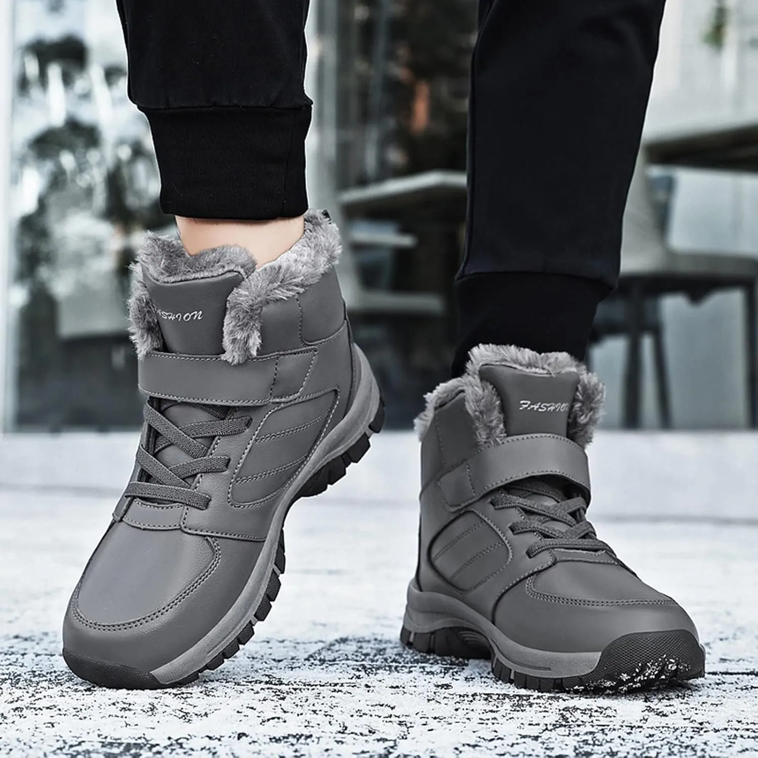 Womens Snow Boots Waterproof Insulated Wide Lightweight Snow Boots Women Waterproof Winter Boots Slip on Women's Winter Booties Womens Winter Boots Non Slip Zipper Size 10