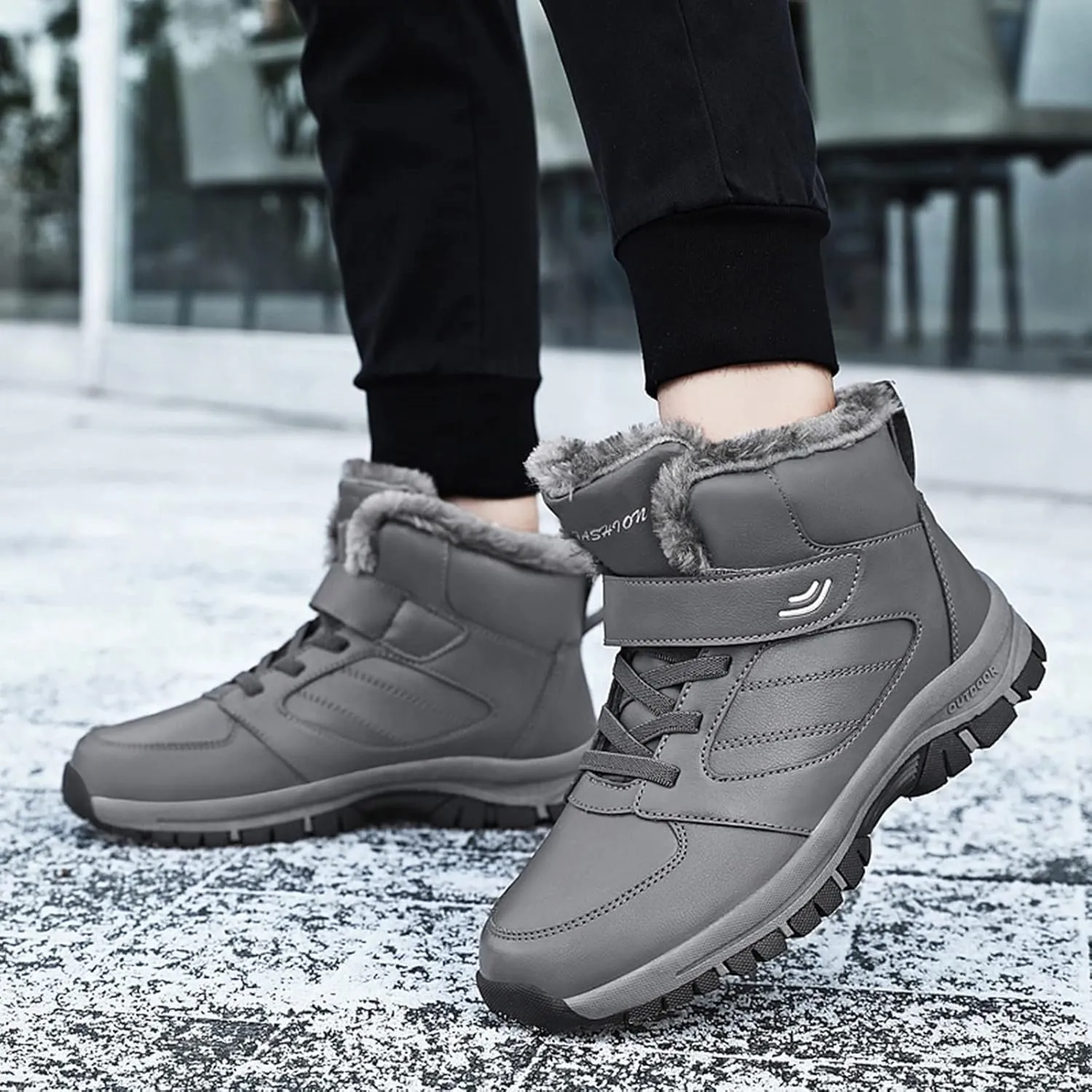 Womens Snow Boots Waterproof Insulated Wide Lightweight Snow Boots Women Waterproof Winter Boots Slip on Women's Winter Booties Womens Winter Boots Non Slip Zipper Size 10