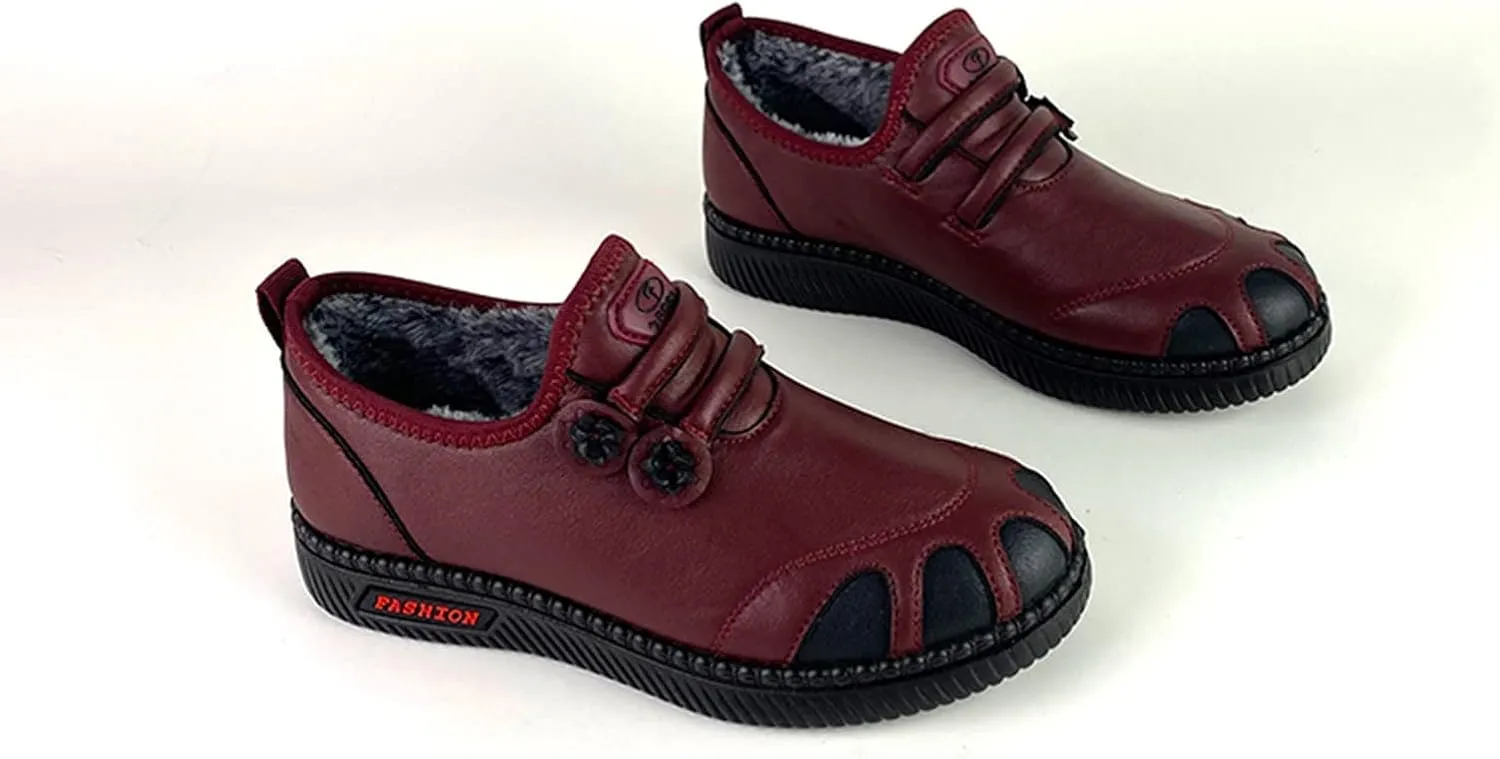 Women's Snow Boots with Heels Warm Waterproof Winter Walking Boots Women Womens Winter Snow Boots Size 8 Tall Snow Boots for Women Cute Womens Winter Ankle Boot
