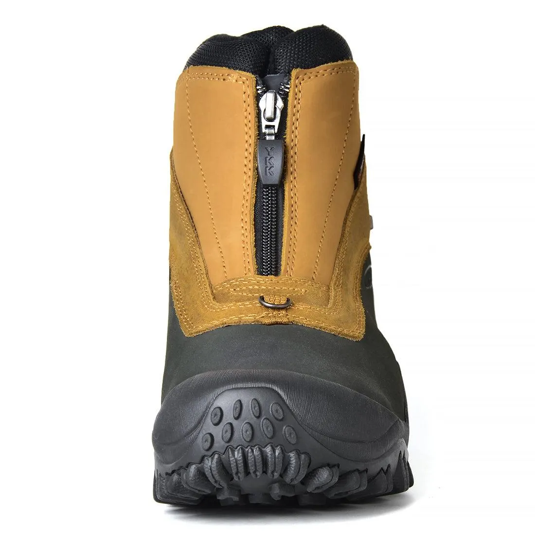 XPETI Men's SnowRider Zipper Waterproof Winter Hiking Boots